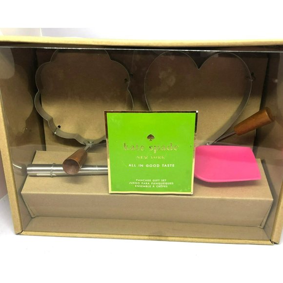 NIB Kate Spade All in Good Taste Pancake Gift Set - Picture 1 of 5